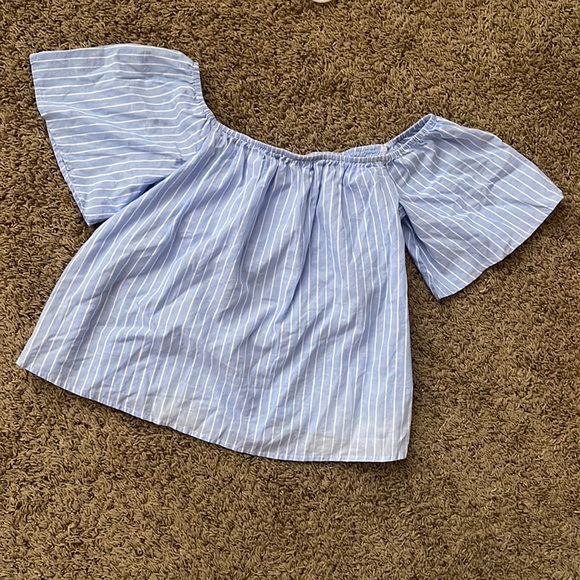 Express Tops - Express Blue Top Small